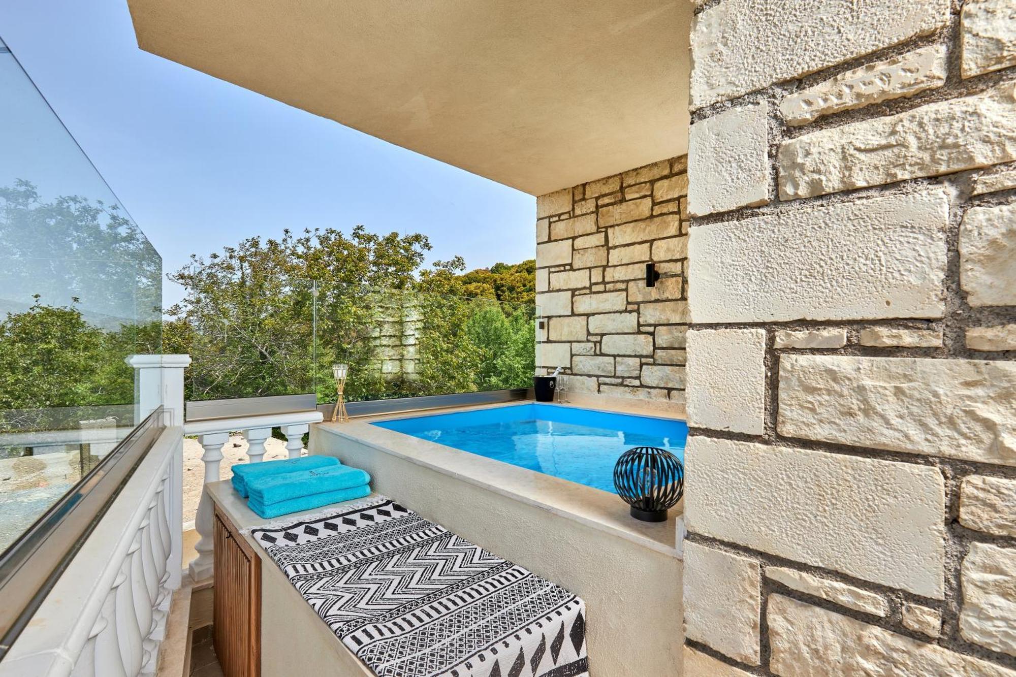 Mylostassi Villas With Balcony Plunge Pool Plati  Buitenkant foto