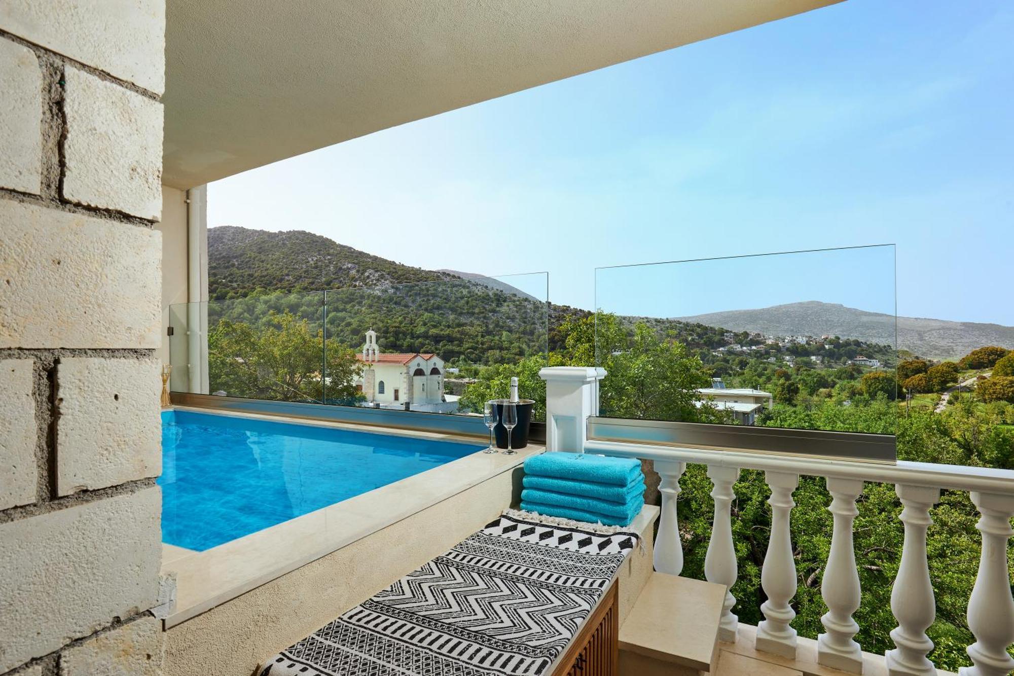 Mylostassi Villas With Balcony Plunge Pool Plati  Buitenkant foto